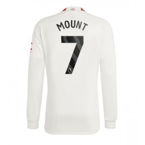 Manchester United Mason Mount #7 Tredjetröja 2023-24 Långärmad